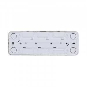 Розетка 4-м ОП Blanca 16А IP20 250В без заземл. без защ. шторок с изолир. пластиной бел. SE BLNRA000411