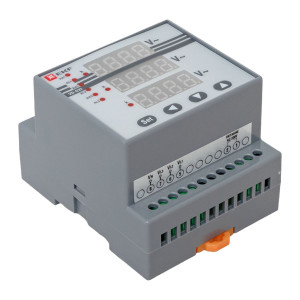 VD-G33 Вольтметр цифровой на DIN трехфазный PROxima (без поверки vd-g33