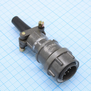 2PM18J7QB2, Разъем цилиндрический 7 контактов