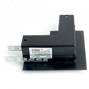 Соединитель угловой черный для низковольтного встраиваемого шинопровода 41980