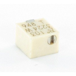 3224G-1-202E, Подстроечные резисторы - для поверхностного монтажа 4mm 2Kohms 10% Square Cermet Sealed