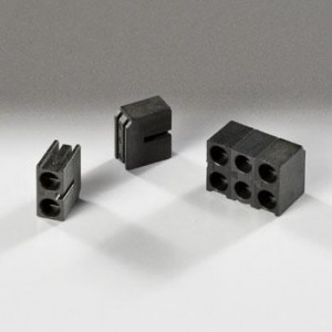 H-203C-1, Оборудование для монтажа светодиодов LED Holder 3mm 2 Level Black