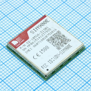SIM900E, Модуль GSM / GPRS четырех диапазонный:  GSM-850МГц, EGSM-900МГц, DCS-1800МГц и PCS-1900МГц c поддержкой схем кодирования GPRS CS-1, CS-2, CS-3 и CS-4