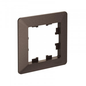 ATLASDESIGN AIR 1-постовая РАМКА, МОККО/дымчатый черный ATN220601