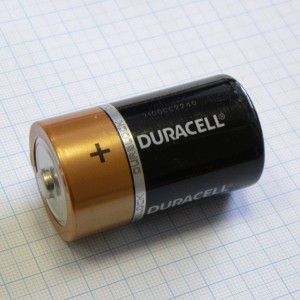 Батарея LR20 (373)   Duracell, Элемент питания алкалиновый