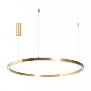 Светильник SP-CONGO-MULT-1-R800-42W Day4000 (BK, 120 deg, 230V) 046248, Подвесной светильник. Мощность 42 Вт, св. поток 2500 лм, 60 лм/Вт, дневной 4000 K, CRI>90, угол 120°, напряжение питания 230 В. Черный круглый корпус из алюминия, экран силикон, степень защиты IP20. Размер: диаметр 800 мм, высота 25 мм, ширина профиля 25