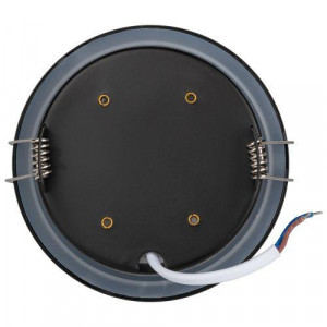 Светильник KL95 SBK под лампу GX53 IP44 влагозащищенный встраиваемый черн. Б0055812