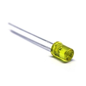 SSL-LX507DT3SYT, Стандартные светодиоды - Сквозного монтажа Yel 200mcd 5mm Dimple Top 140 Deg