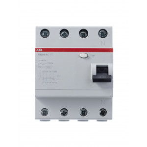 Выключатель дифференциального тока (УЗО) 4п 63А 300 мА FH204 АС 2CSF204003R3630