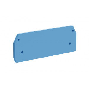 Боковая крышка 206154, Крышка боковая, для клемм TA4-…-2, цвет: синий