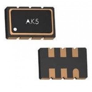 AK5HBF1-100.0000T2, Стандартные тактовые генераторы 205fs Ultra low jitter 5x3.2mm 2.5V HCSL XO