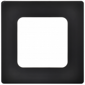 FLITE CLASSIC Рамка 1-местная РУ-1-К-ФлЧ черный IEK FI-M12-32-20-K02