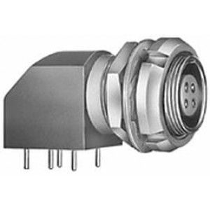 EXG.0B.306.HLN, Цилиндрические защелкивающиеся разъемы ELB RECPT F. PR CRCT TWO NUTS