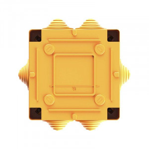 Коробка ответвительная FS 100х100х50мм 6р 450В 6А 4кв.мм с каб. вводами и клеммн. IP56 пластик. FSB11604