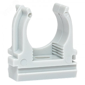 Держатель для труб (клипса) d16мм для монтажного пистолета сер. (уп.100шт) Plast derjp-z-16