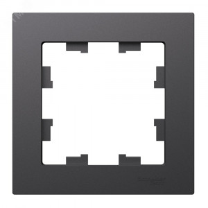 Рамка 1-пост. AtlasDesign базальт SE ATN001401