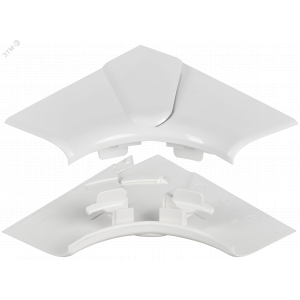 DLP Угол внутренний изменяемый для кабель-канала 80х50мм (80-100град) белый 010602