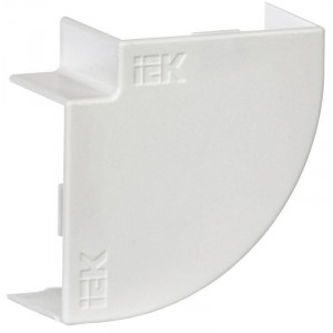 Поворот на 90град КМП 25х25 белый (4шт/компл) CKMP10D-P-025-025-K01-R