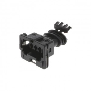 282729-1, Корпус разъема, Гнездо, 3 вывод(-ов), 5 мм