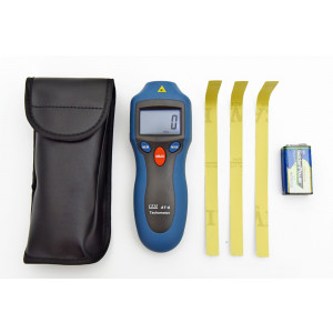 AT-6, Фототахометр, измерение частоты вращения бесконтактным способом от 2 до 99999 об/мин, дистанция измерения: 50 до 500 мм