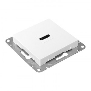 Механизм розетки HDMI, белый Эпика EKF UP1-SOW-HDMI