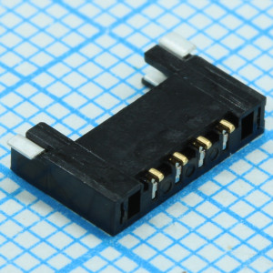 5040500491, Соединитель защищенный (4 стороны) 4 контакта шаг 1.5мм луженый угловой для поверхностного монтажа лента на катушке