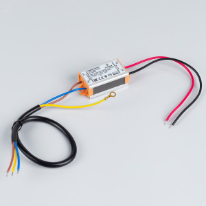 Коннектор с проводом ARL-Mini-Wire-24V (16x8mm) 021548, Коннектор питания для подключения гибкого неона сечением 16х8 мм с напряжением питания DC24V. Длина провода 300 мм, 2 контакта подключения (одноцветный неон)