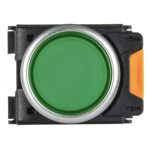 Кнопка d=22мм 1NO+1NC зел-ная MASTER MI-BT60-11-3-22-K06
