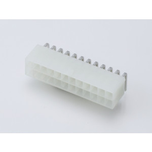 39301240, Разъем штыревой двухрядный угловой на плату