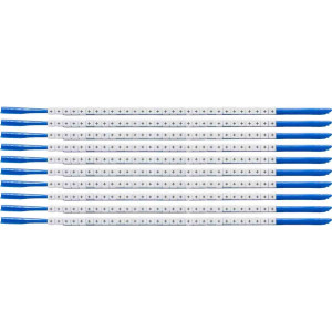 brd133037, SCN-07-PLUS клипсы белые, 300шт/упак, для провода 1,9-2,4мм диаметра, легенда + (плюс)