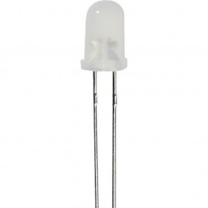 L-57EGW, Светодиод 5мм/красный/625нм/10-30мкд - зеленый/568нм/12-20мкд/белый матовый/60°