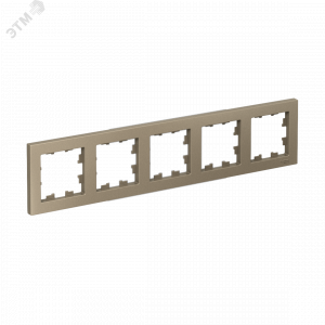 Рамка 5-м AtlasDesign универс. шампань SE ATN000505