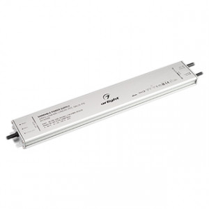 Блок питания ARPV-LG48400-LINEAR-PFC-DALI2-PD (48V, 8.3A, 400W) 037926, Диммируемый блок питания 48V с гальванической развязкой, ток 8.3А, 400Вт, с управлением DALI, c функцией PUSH-DIM, с корректором мощности, PF>0,95. Тонкий металлический корпус IP67. Вход: 220-240VAC. Выход: 48VDC, ШИМ 1кГц. Размер 400х60х22 mm.. Совместим