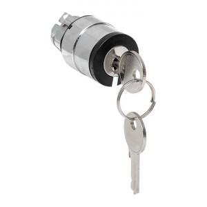 Исполнительный механизм переключателя ХB4 на 2 положения с замком, с фиксацией IP65 EKF XB4BG2F-65