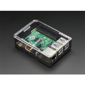 2258, Принадлежности Adafruit  Raspberry Pi Case for B+/Pi2 Clear Top