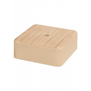 Коробка распаячная КР 75х75х28 ОП сосна IP40, инд. штрихкод SQ1401-0405