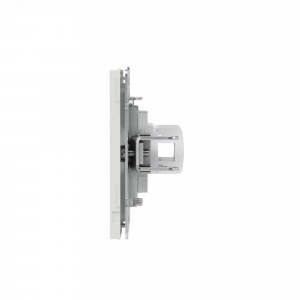 Компьютерная розетка RJ-45 без шторки, кат.5е двойная, KANT, белый песок 7010664