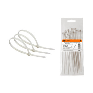 Хомут 4,8х200мм нейлон (белый) (50 штук) SQ0515-0319