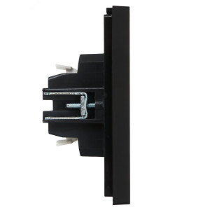 Выключатель 1-кл. СП FORTE&PIANO 10А FP102 с индикацией черн. IEK FP-V10-1-10-1-K02