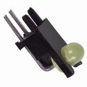 5322F7, Светодиодные индикаторы для печатного монтажа GREEN DIFFUSED W/ .25 STANDOFF