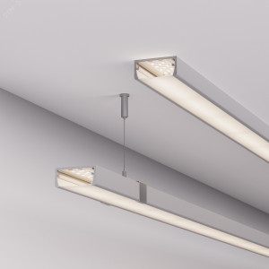 Профиль ARH-WIDE-W39-2000 ANOD 030982, Алюминиевый анодированный накладной/подвесной профиль для светодиодных лент и линеек. Габаритные размеры (L?W?H): 2000x39x18 мм. Ширина площадки для ленты 31 мм. Экраны, заглушки и другие аксессуары приобретаются отдельно. Цена за 1 метр.