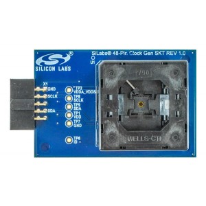 Si5332-48SKT-DK, Панели и адаптеры 48-QFN CBPro Field Programmer Dongle Kit for Si5332