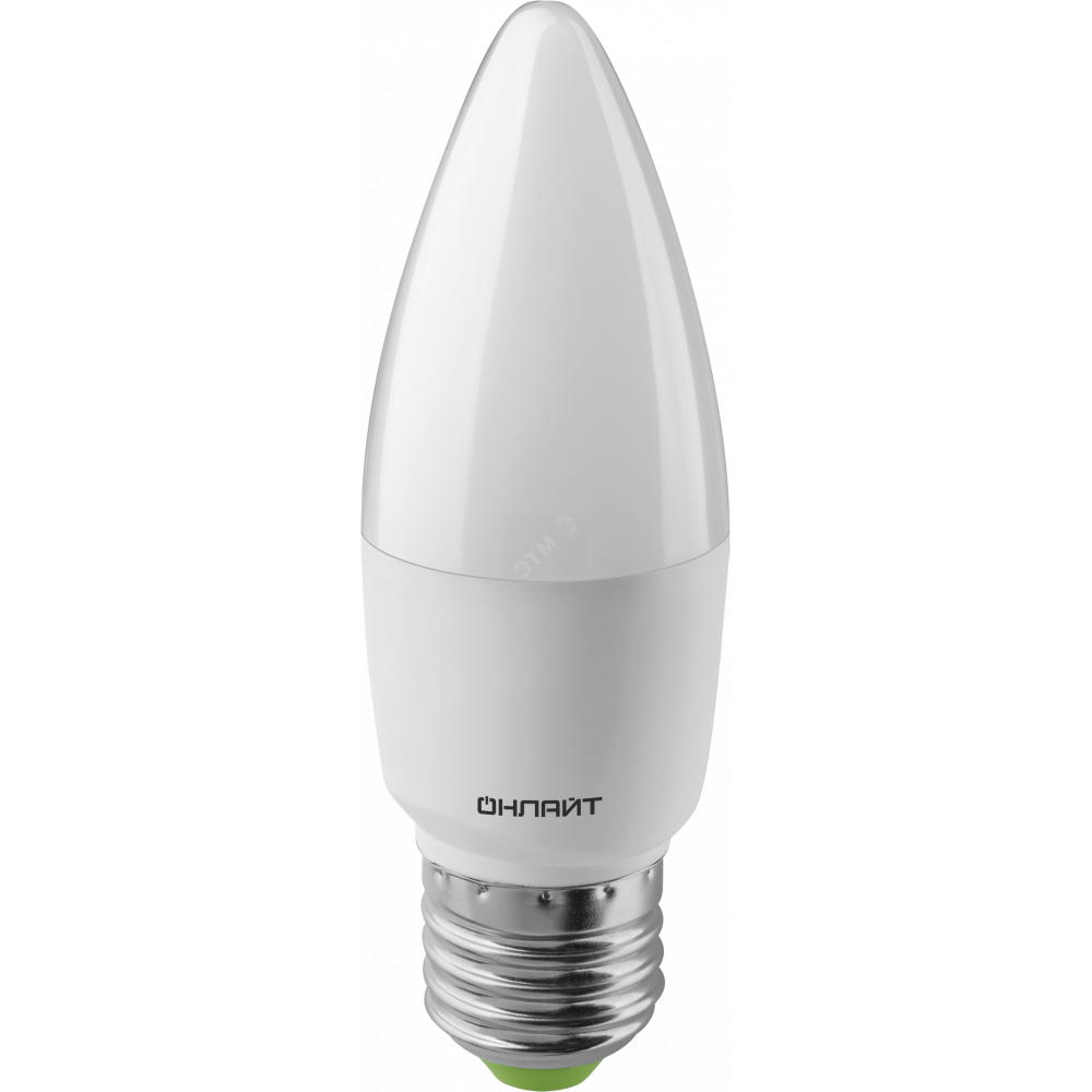 Изображение товара Лампа светодиодная LED 10Вт Е27 теплый матовая свеча