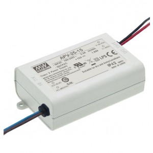 APV-25-36, AC-DC, 25Вт, вход 90…264В AC, выход 36В/0.7А, изоляция 3750В AC, в кожухе 84х57х29.5мм, -30…+70°С