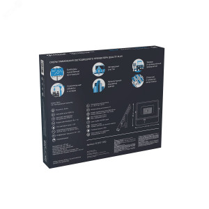 Прожектор LED Qplus 50W IP65 6500К черный 1/24 613511350