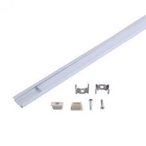 Профиль для ленты LED врезной гл 7mm - 2m 1/80 BT414