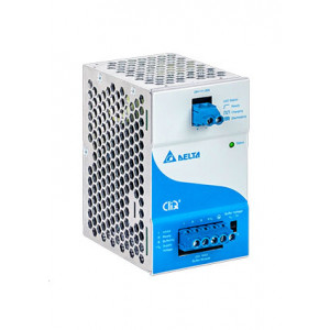 DRB-24V020ABN, Буферный модуль, для компенасации провалов напряжения, 24VDC, 20А, диапазон входных напряжений: 22.8 - 28.8VAC, монтаж: на DIN рейку