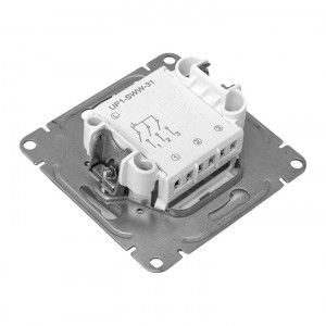 Механизм выключателя, тр-хклавишный, белый Эпика EKF UP1-SWW-31