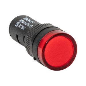 Матрица светодиодная AD16-16HS красн. 230В AC PROxima ledm-ad16-16-r, Лампа сигнальная d16-230V кр светодиодная