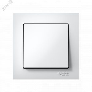 Выключатель 1-кл. СП AtlasDesign 10А IP20 (сх. 1) 10AX в сборе бел. SE ATN000112